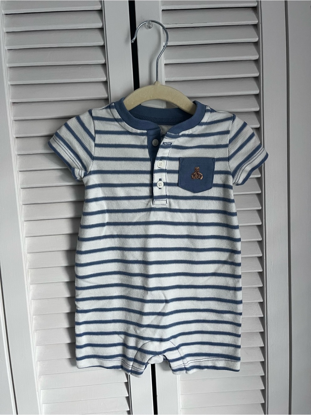 GAP Baby Henley Shorty One Piece